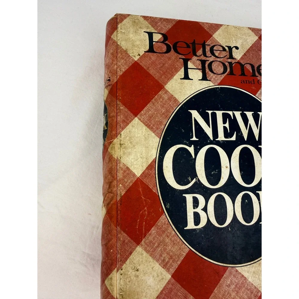 Better Homes and Gardens New Cook Book Vintage Red Gingham 5-Ring Binder